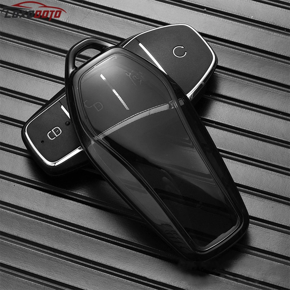 TPU Car Remote Key Case Cover Holder Cap For BYD Dolphin Seal Sedan Song Plus Qin Tang Atto 3 E2 key case cover key case remote control case cover