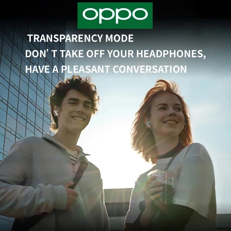OPPO Enco Air2 Pro TWS 이어폰, 무선 블루투스 미니 이어버드, ANC 액티브 소음 감소 헤드폰, HiFi 라이딩 음악 헤드셋