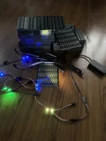 LED controller for LED flying kites with more than 120 flashing way 2