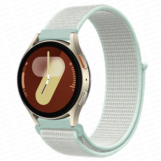 Versatile Nylon Loop Bracelet for Smartwatches - 22mm/20mm Band