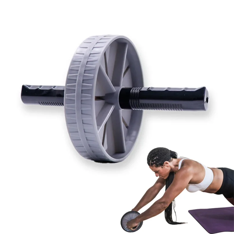 Abdominal Wheel Strong Load Bearing Non-slip Roller Strengthen Muscle Exercise Equipment Fitness Training Home Use Silent abdominal wheel,abdominal fitness instrument,abdominal workout aids