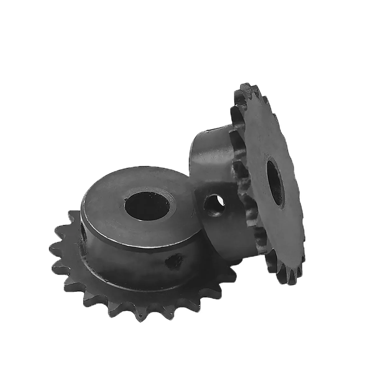 Transmission Gear Industrial Drive Sprocket 1Pcs 9-14 Teeth 04C / 25H Chain Gear 45# Steel Industrial Sprocket Wheel Motor Chain Drive Bore 5/6/8/10/12mm