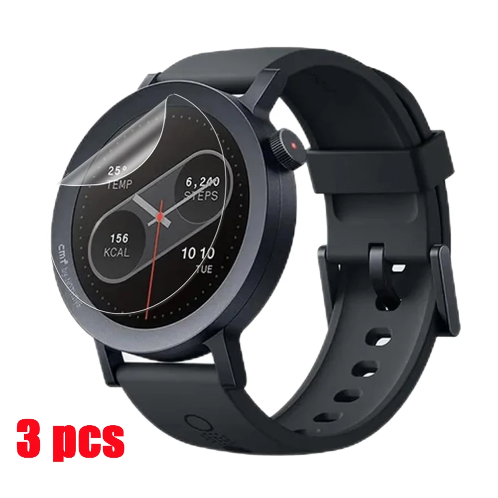 HD Hydrogel Screen Protector for Smartwatches - 1-3 Pack