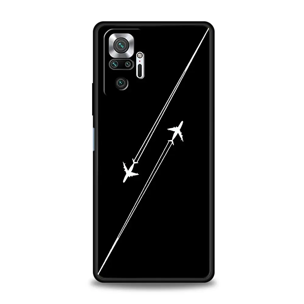 Airplane Pattern Soft Phone Case – Premium Protection Cover
