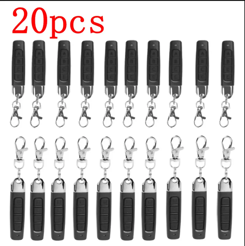 1-50PCS 433mhz Remote Control Duplicator Universal Remote key Copy Clone Replacement Garage Door Keychain RF 433Mhz Transmitter - Image 15