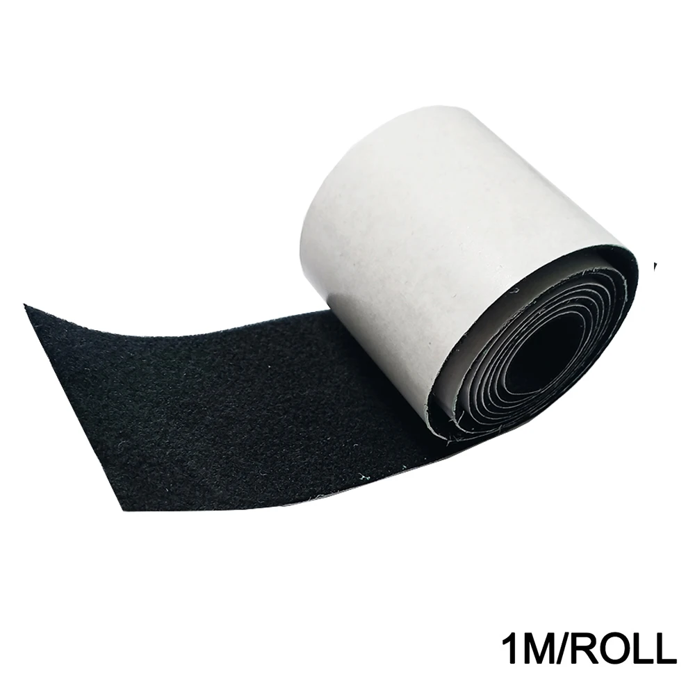 10pcs Black Cloth With Self Adhesive Glue For Squeegee Car Vinyl Film Wrapping Scraper