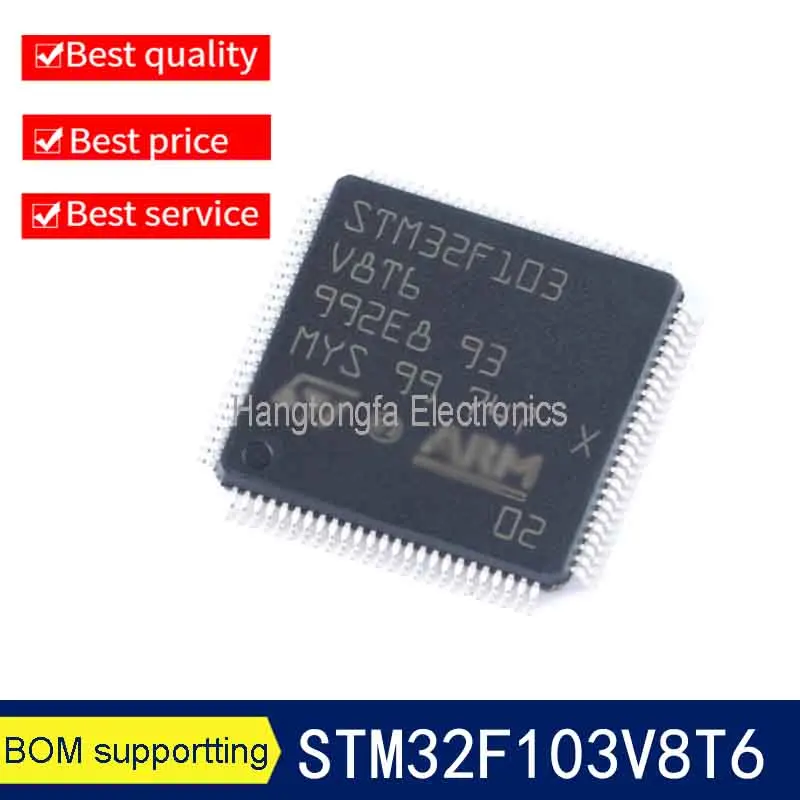 Muslimate Stm32F103 Stm32F Lqfp-100 Arm Cortex-M3 Microcontrollore A 32 Bit Mcu