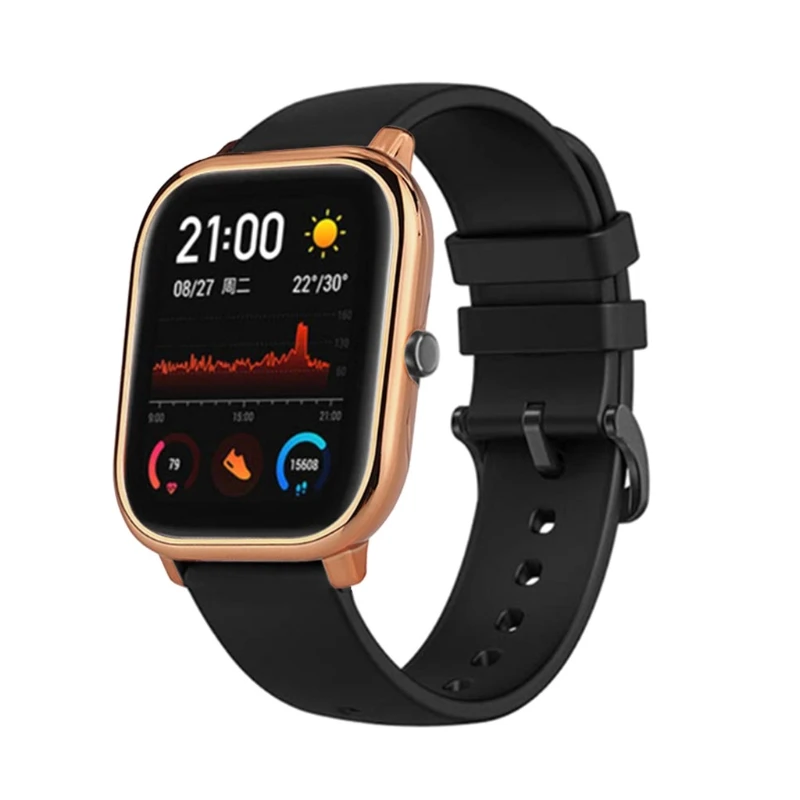 Watch Protect Case Protector Frame Bumper Cover for P8 / -Huami -AMAZFIT GTS smart watch case watch screen protector case watch protector case