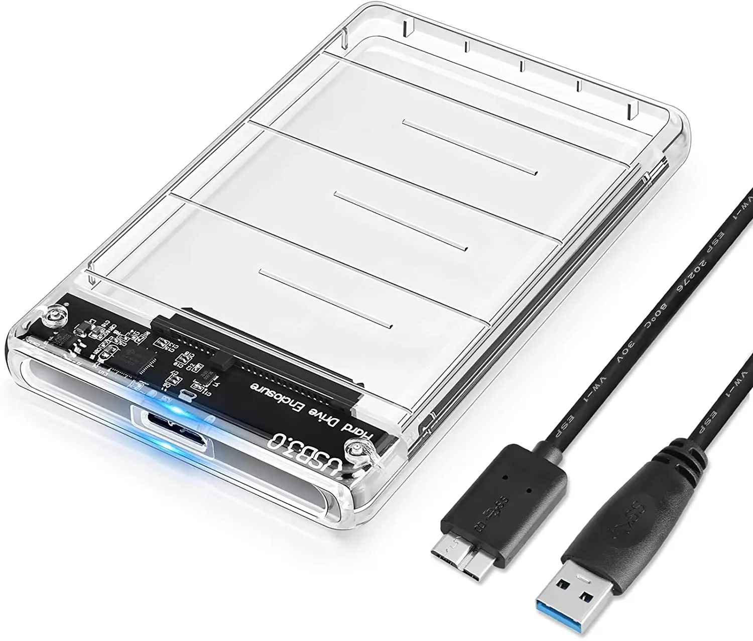 2.5  HDD ̽ SATA to USB 3.1 Gen2 10Gbps  ϵ ̺ ̽, HDD Ŭ SSD ũ ̽  UASP