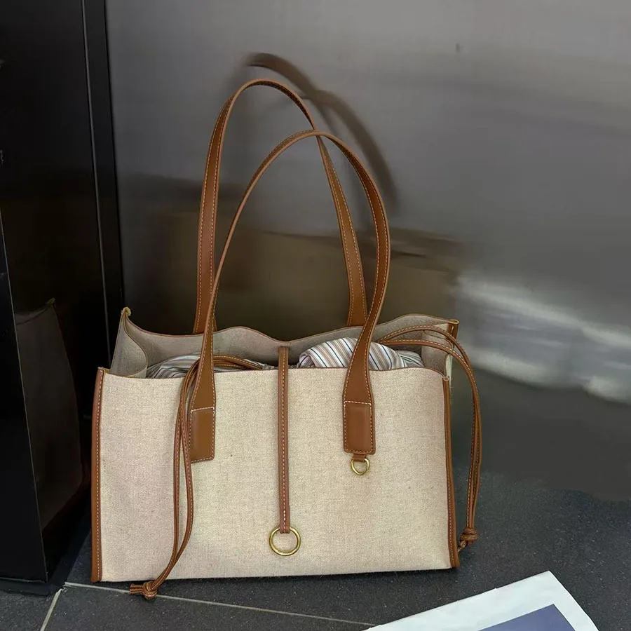 2025 Casual Canvas Tote Women's Bag Men Handbag Designer Luxury Large Totes Bag Eco Crossbody Bags Shoulder Bags