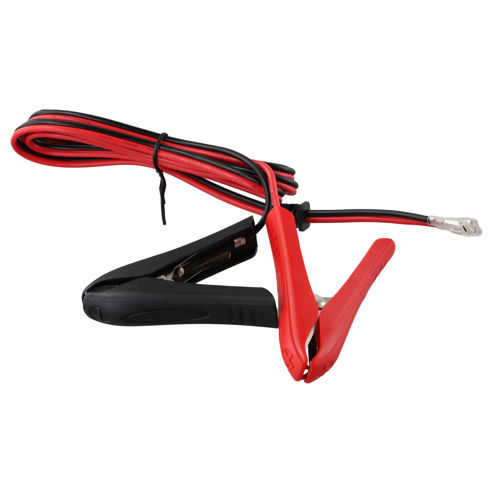 12V 1.8m 18AWG Crimp Lock Terminal Extension Car Battery To For Alligator Clips Cable For Car Boat Battery Charging Accessories