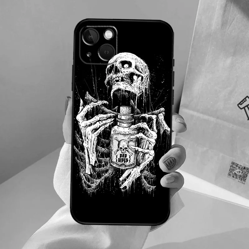 Gothic Skull Design Phone Case Cover