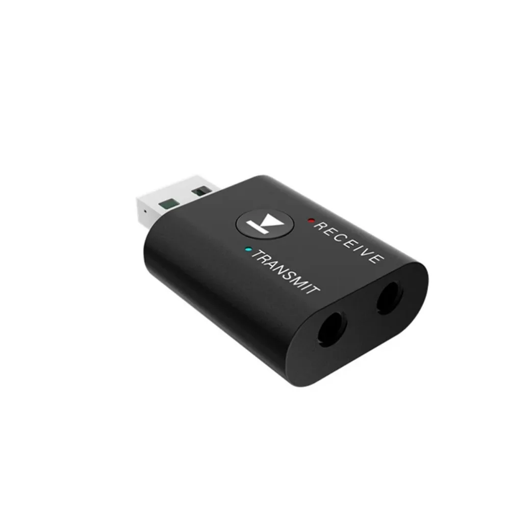 BGGQGG 2 IN1 USB wireless Bluetooth adapter 5.0 suitable for computer TV laptop computer speakers earphones Bluetooth adapter