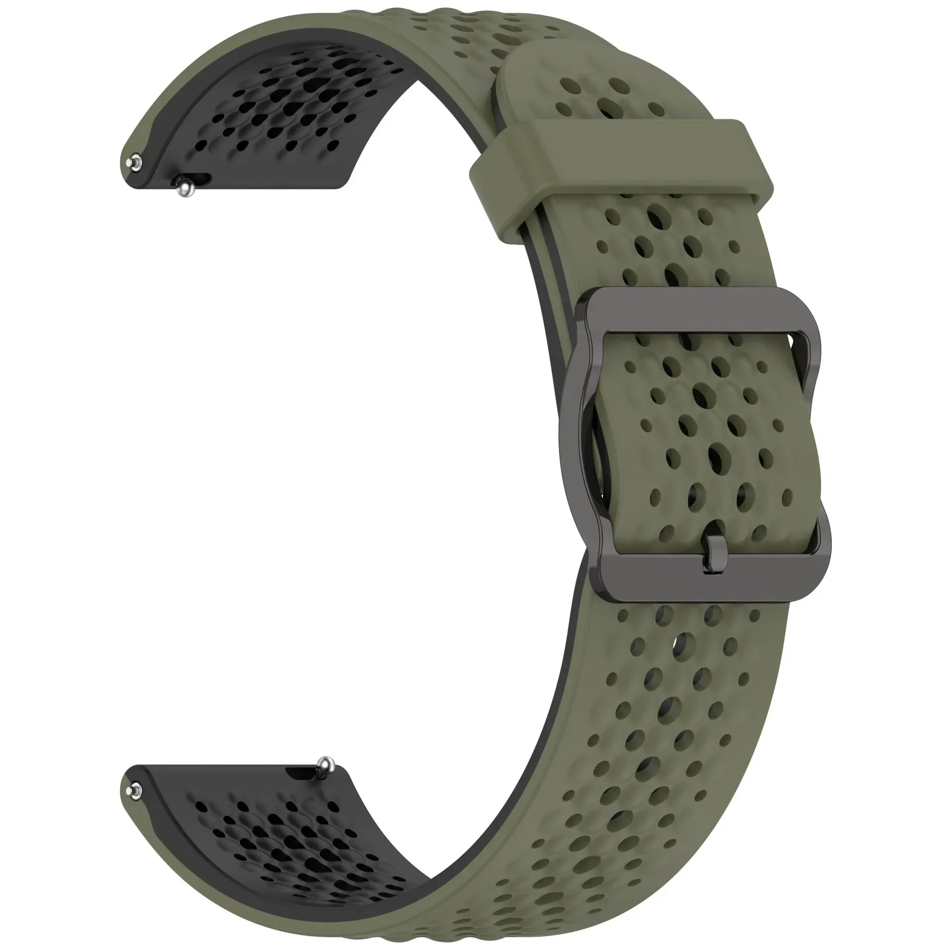 Versatile Sports Silicone Wristband - 20mm/22mm