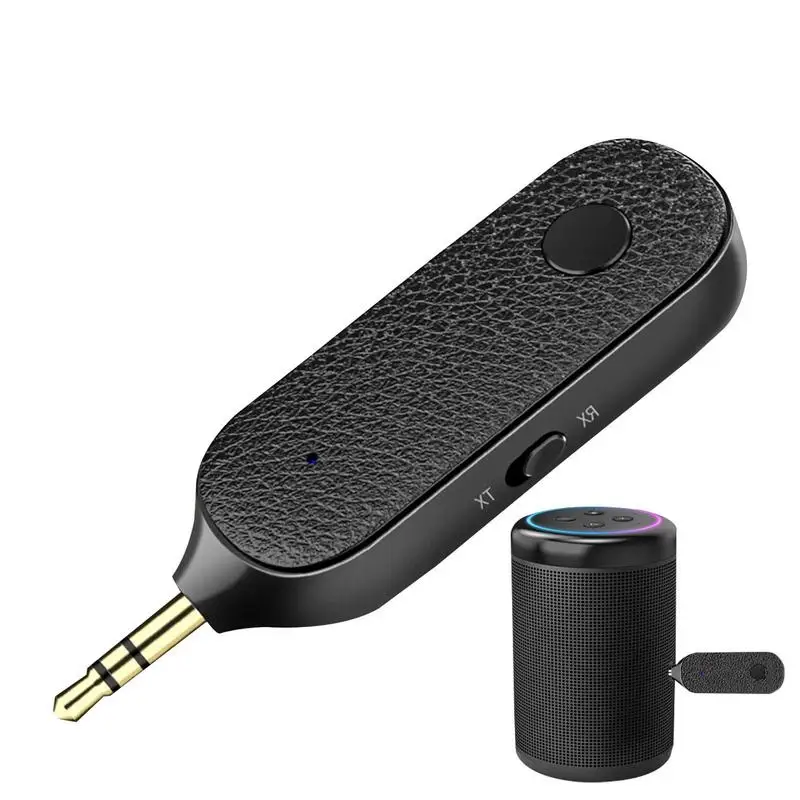 

Aux беспроводной передатчик для автомобиля 2 в 1 беспроводной 3,5 мм Bluetooth адаптер с разъемом 3,5 мм входящий в полет Bluetooth аудио автомобильный адаптер