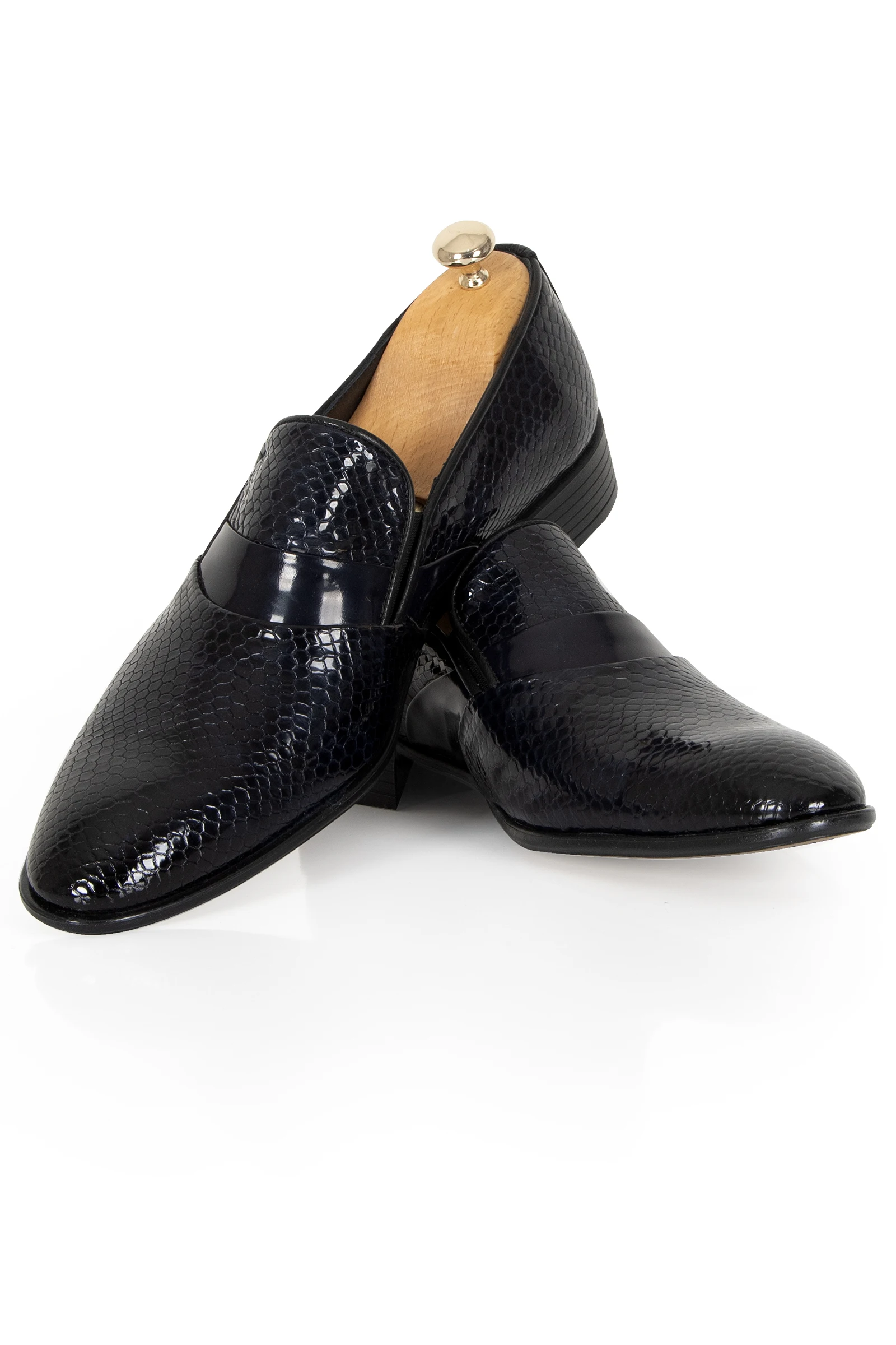 

DeepSEA Sequins Embossed Patent Leather Men 'S Classic Leather Shoes 2303385