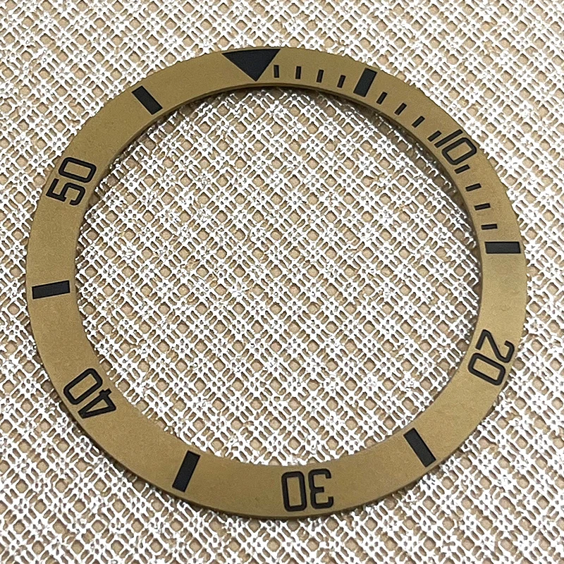 SKX007 Ceramic Bezel Insert, Size 38mm X 30.6mm Curved for Seiko SKX007/SKX009/SKX011/SKX171/SKX173/SRPD Cases Accessories 10