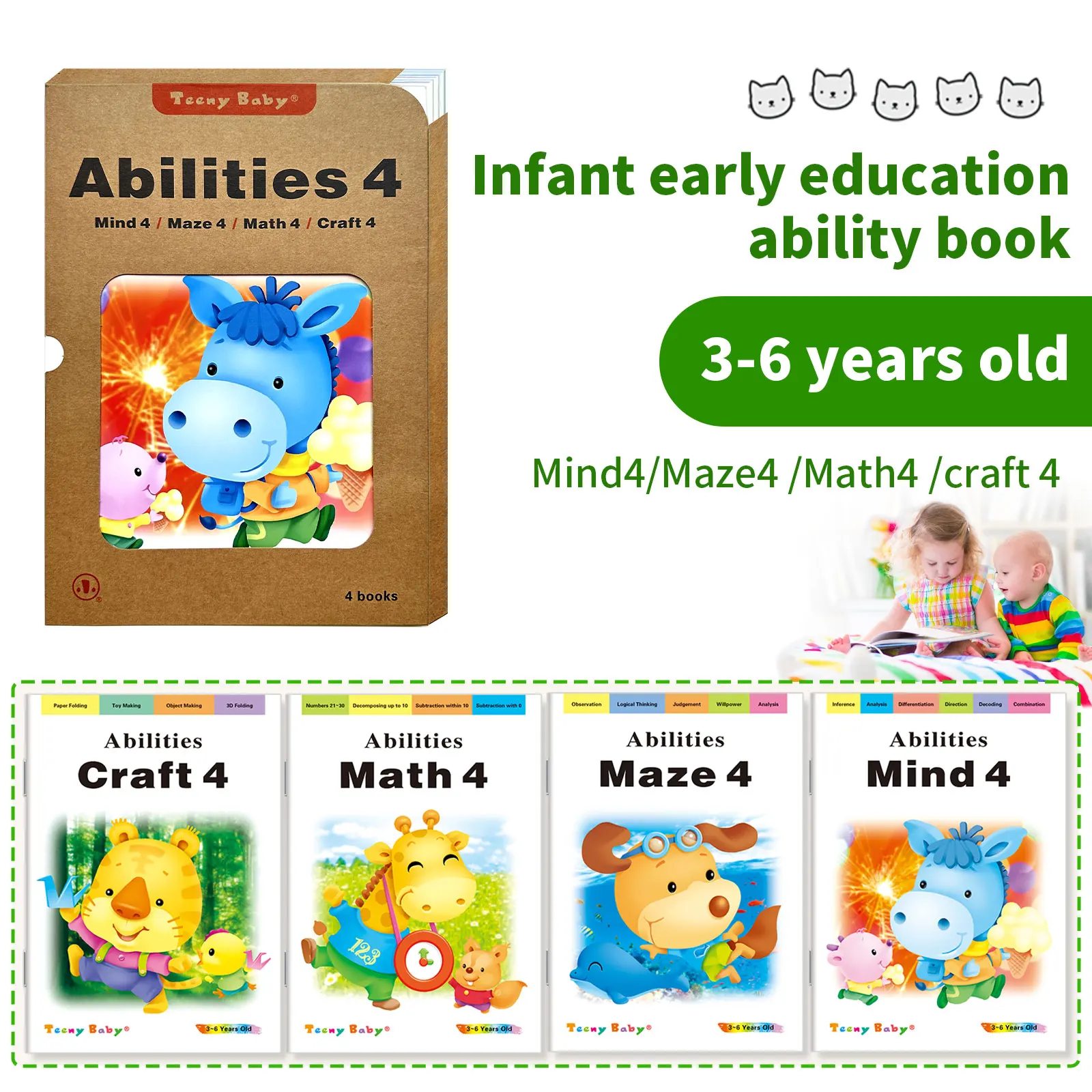Early Learning Baby Book – Intelligence Training 4