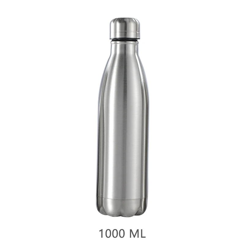 Stainless Steel Insulated Water Bottle - Double-Wall Vacuum Thermos