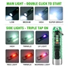 Mini LED Keychain Flashlight Rechargeable 2