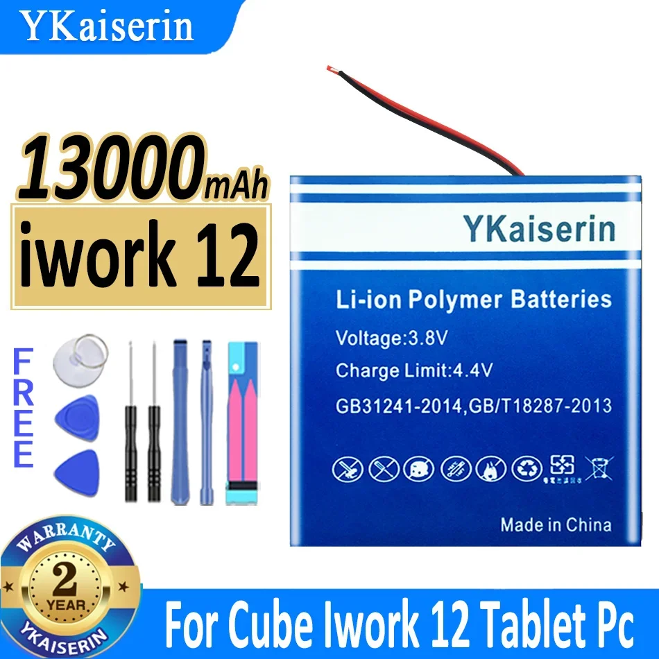 

Аккумулятор ykaisсеребрин 13000 мАч для Cube iwork 12 Tablet батарейки для ПК