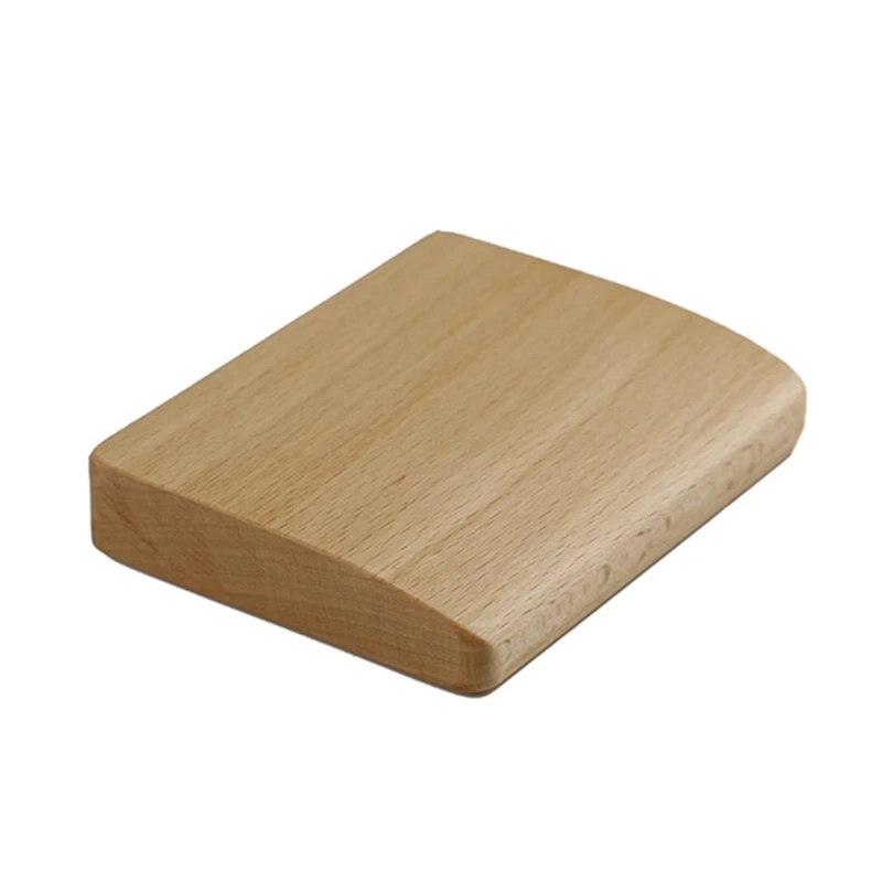 DN59 Non-Slip Keyboard Hand Wrist Rest Pad Walnut/Beech Wooden Palm- Keyboard Tray for Mechanical Gaming Mouse