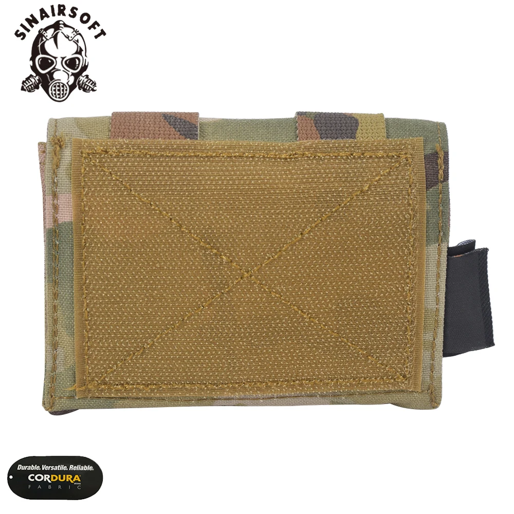 SINAIRSOFT Tactical FAST Helmet Utility Pouch Removable Rear Pouch NVG Counterweight Battery Pouch For Clothing Accessories 3