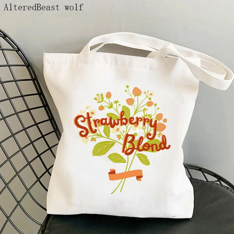 Women Shopper bag mitski crying girl Printed Kawaii Bag Harajuku Shopping Canvas Shopper Bag girl handbag Tote Shoulder Lady Bag