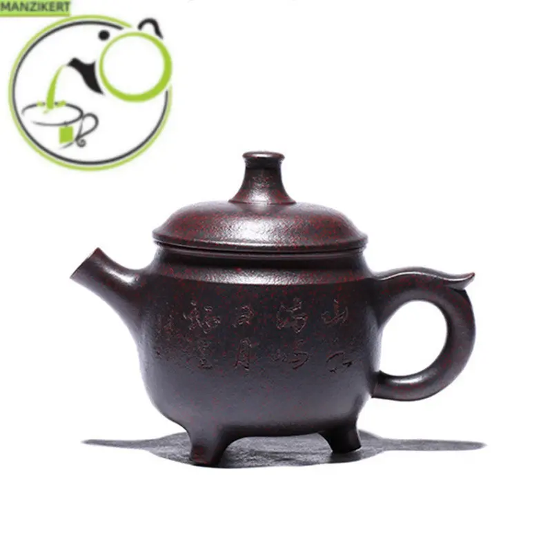 

290ml Traditional Yixing Purple Clay Teapot Raw Ore Kiln Change Tea Pot Zisha Filter Beauty Tea Kettle Teaware Collection Gifts