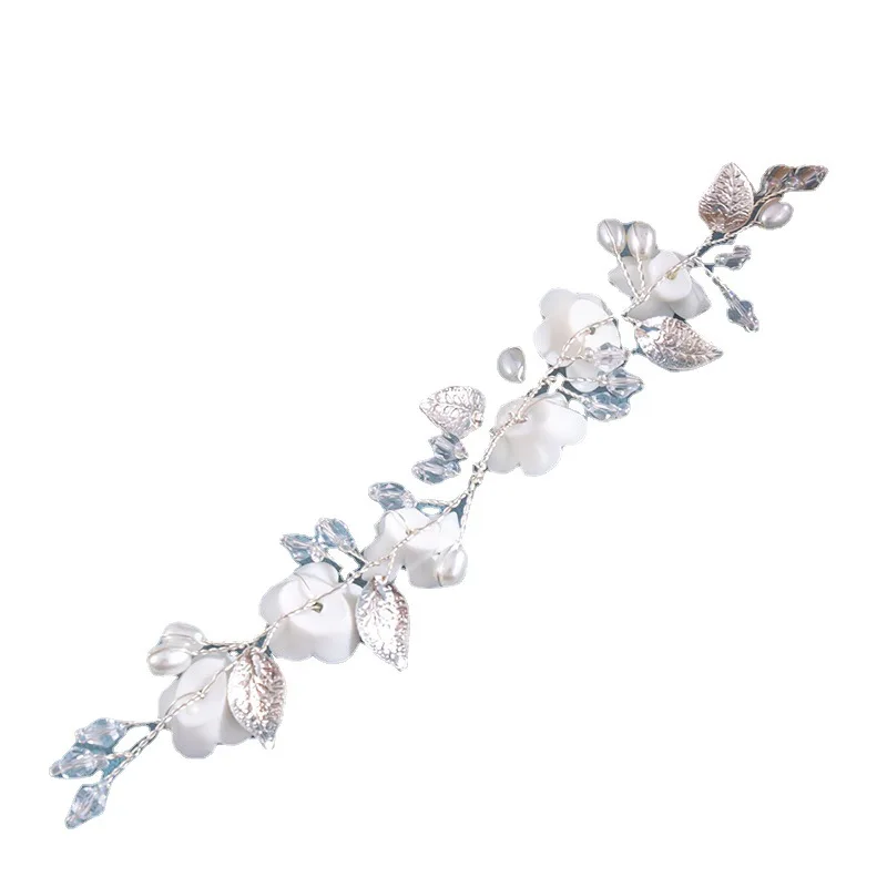 Handmade Weave Wedding Bride Hair Bands For Women