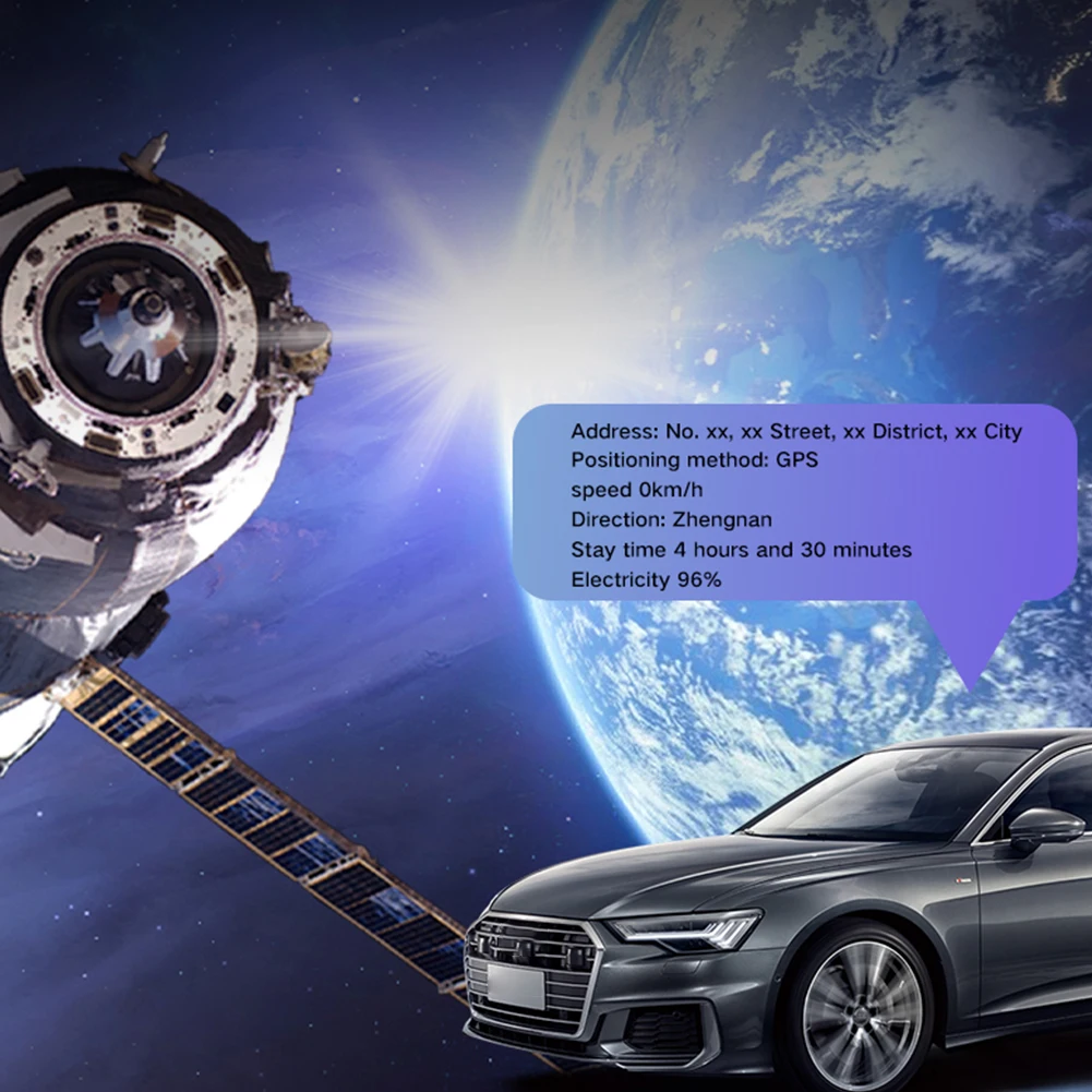 Car Vehicle Tracking Device WiFi + LBS + GPS Position Pet Kids Wallet Positioning Tracker Anti-Lost Device Smart Finder Locator