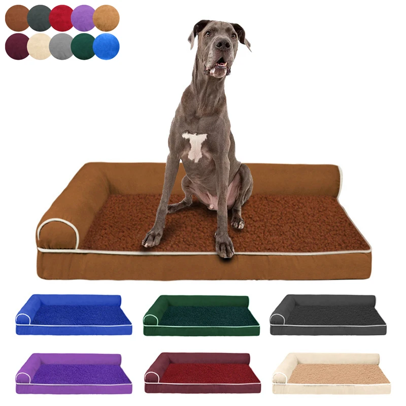 Luxury Soft Pet Dog Bed Comfortable Dog Sofa Warm Kennel Large And