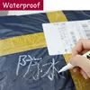 3 PCS White Marker Pens Set Manga Lettering markers Oily based permanent ink Drawing brush pen Art School supplies Stationery 4