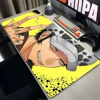 XXL Gaming Accessories Gamer Keyboard Desk Mat O-one P-piece Trafalgar D Water Law Non-Slip Laptop Mousepad 900X400 Mouse Mats 2