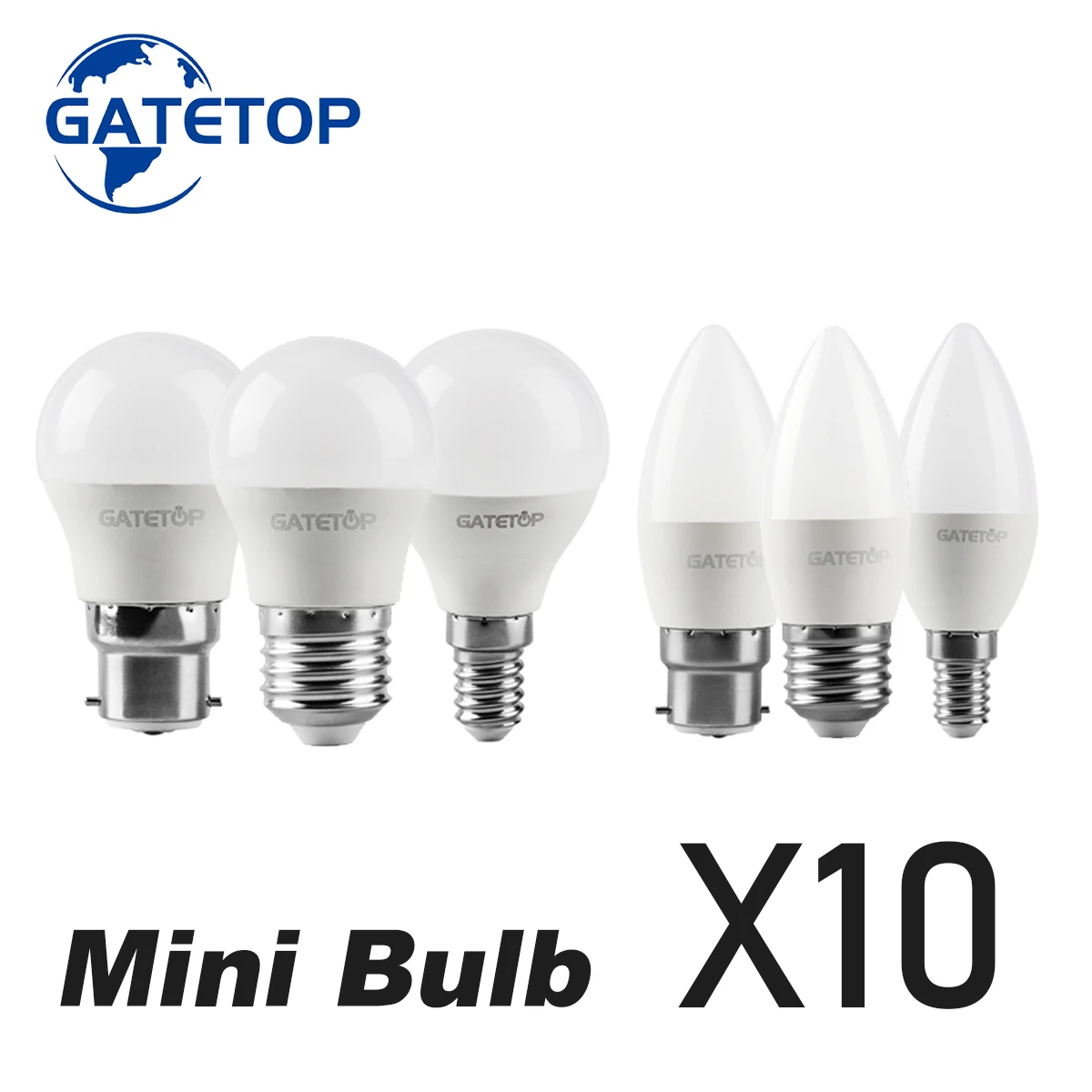 

Mini LED bulbs Energy-efficient G45 B22 E14 E27 3W-7W AC220V AC110V 3000K/4000K/6000K Led Golf Bulb Lamp For Home Decoration