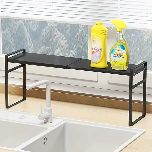 ZEXEF Retractable อุปกรณ์เสริมสําหรับห้องครัวตู้เฟอร์นิเจอร์ชั้นวางห้องน้ํา Rack Home Pantry Spice 4