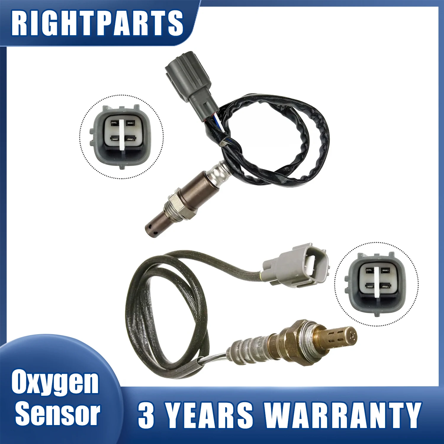 New Upstream+Downstream Oxygen O2 Sensor 89467-06030 89465-30490 234-9041 234-4603 For Toyota Camry 2.4L L4 2003 2004 2005 2006