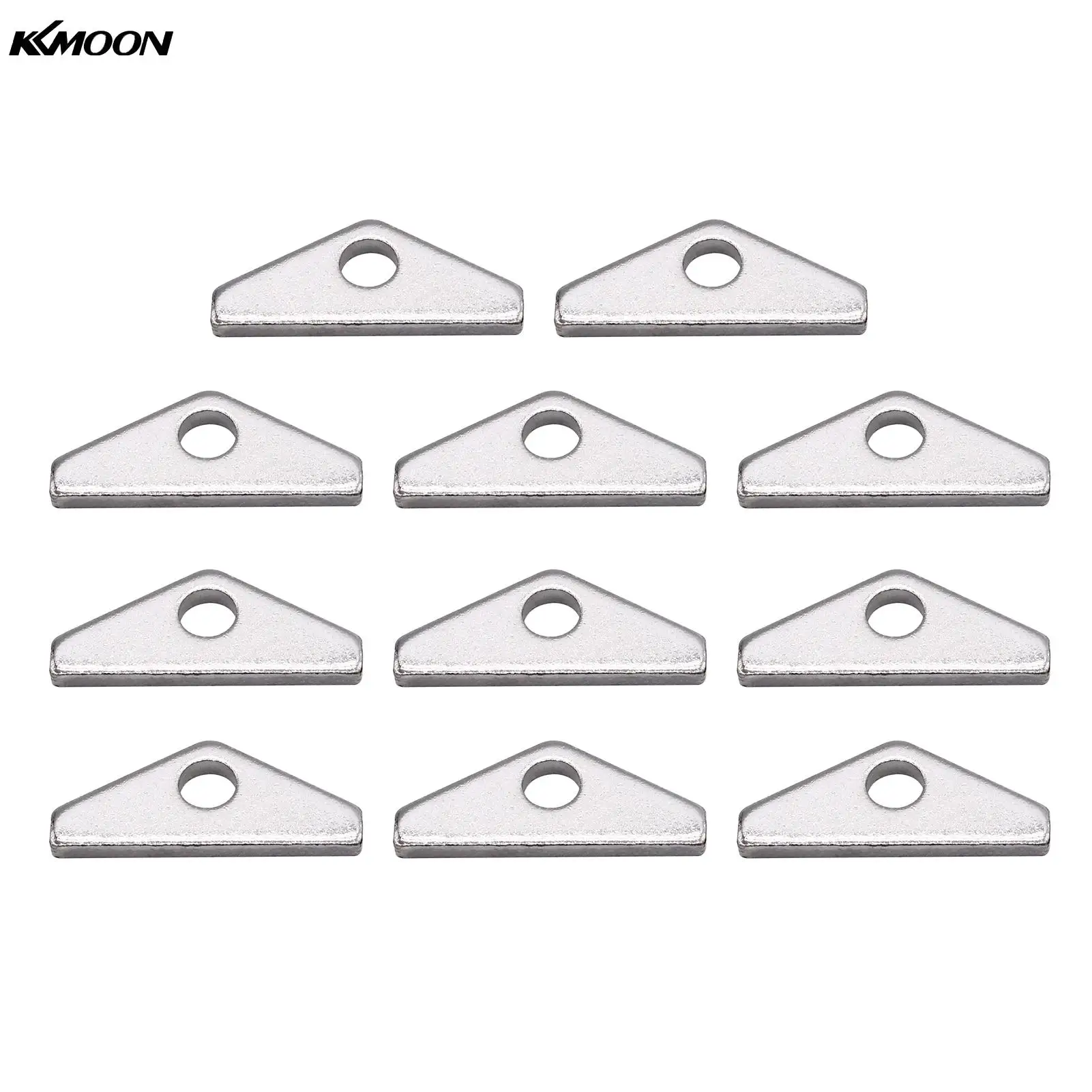 14Pcs Car Chrome Valve Cover Mini Tabs Hold Down Car Accessories Replacement for Chevy BBC Big Block 396 427 454 502