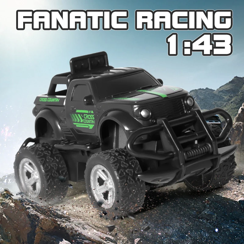 1: 43 remote-controlled off-road climbing vehicle four-way drift stunt vehicle children's electric toy car model 2