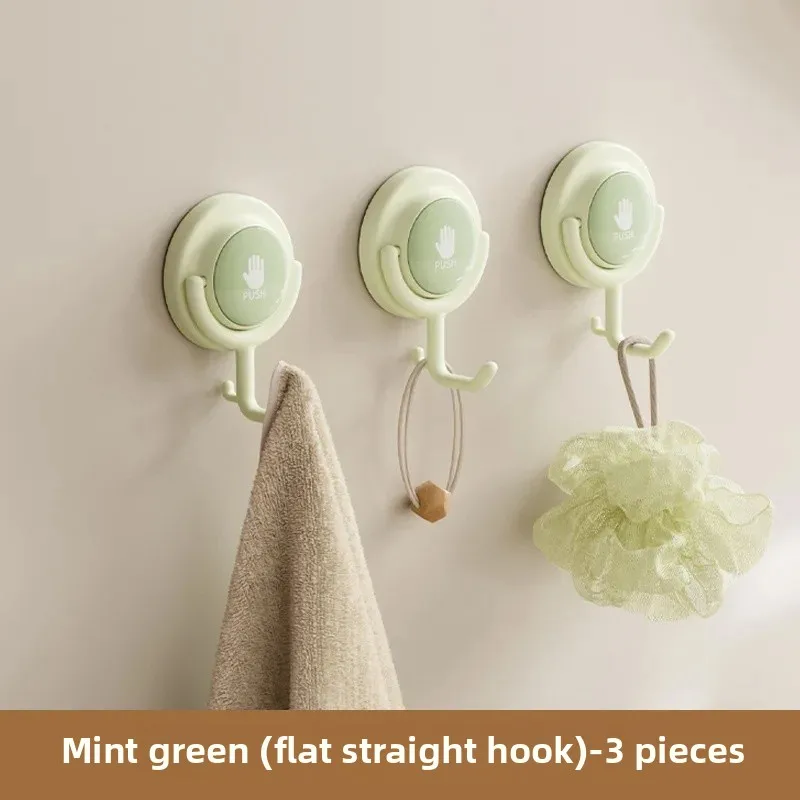 Verde menta (gancho recto) Paquete de 3