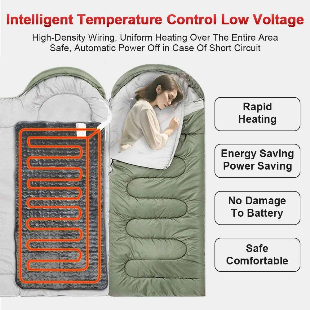 Electric Blanket Beds Heated Mat Electro Sheet Pad Sofa Warm Winter Thermal Blankets for Home Living Room Car