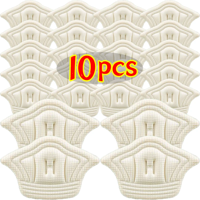 Women Adjustable Size Insoles Patch Heel Pads 10pcs