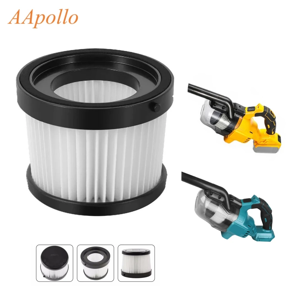 Replacement Filters for Dewalt Makita Cordless Vacuum