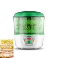 Electric Bean Sprout Machine 2/3 Layer Multifunctional Automatic Rice Wine Yogurt Maker Machine Household Kitchen Seed Sprouter 1