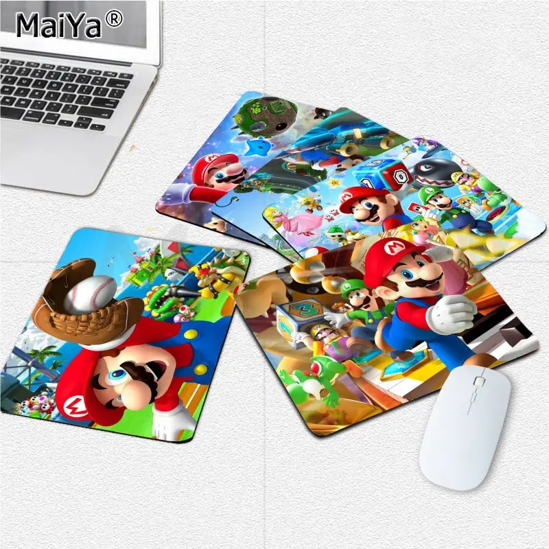 

M-MA RIOES Mousepad 25x29cm Small Office Student Gaming Thickened Large Writing Pad Non-slip Cushion Mouse PC Computer Table