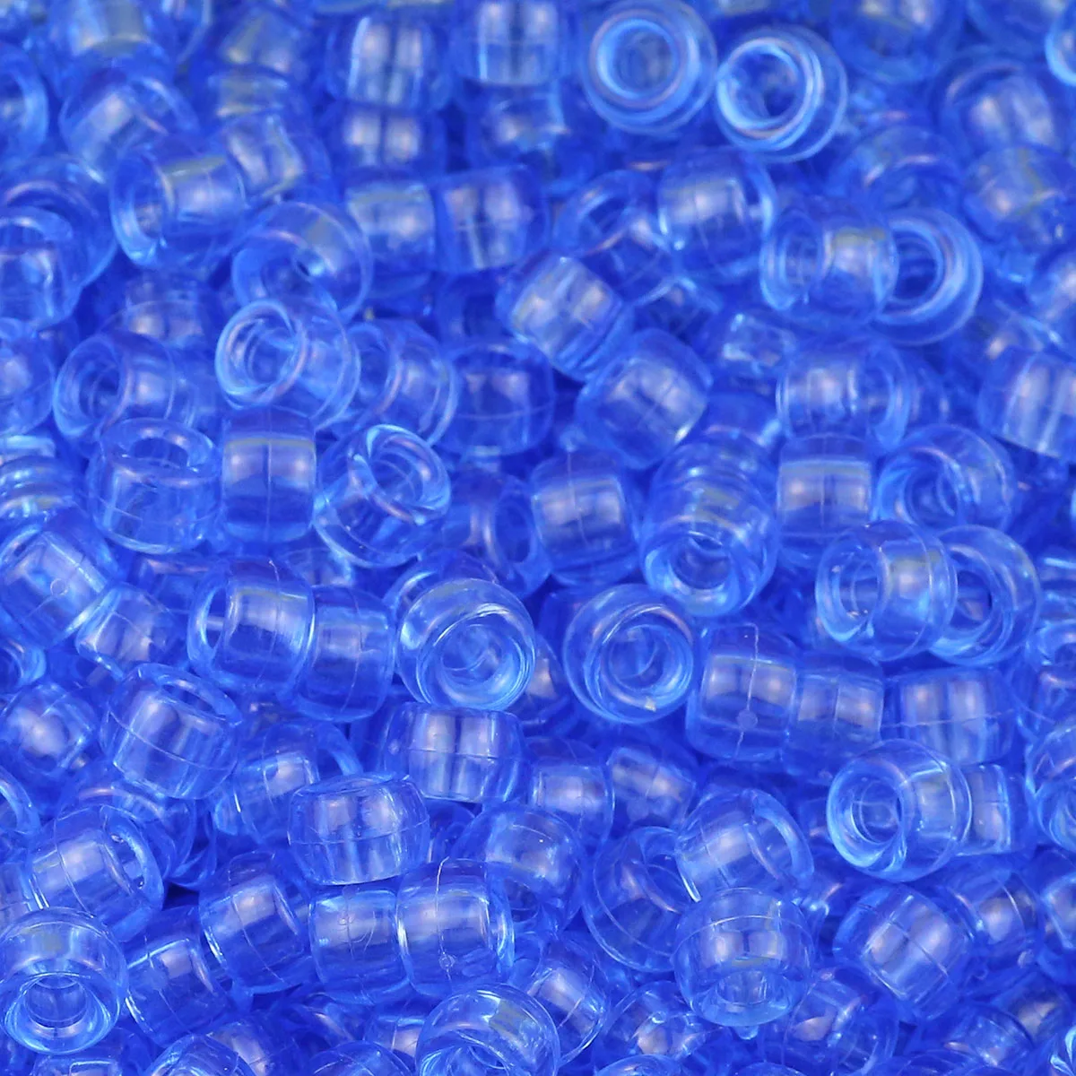 Vibrant Large Hole Pony Beads for DIY Jewelry and Crafting