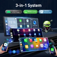 Imagebon P70 Plus 11,4" Android 15 8 cœurs 4+64G DVR Triple caméra Carplay Écran partagé Enregistreur vidéo YouTube Caméra embarquée IA 3