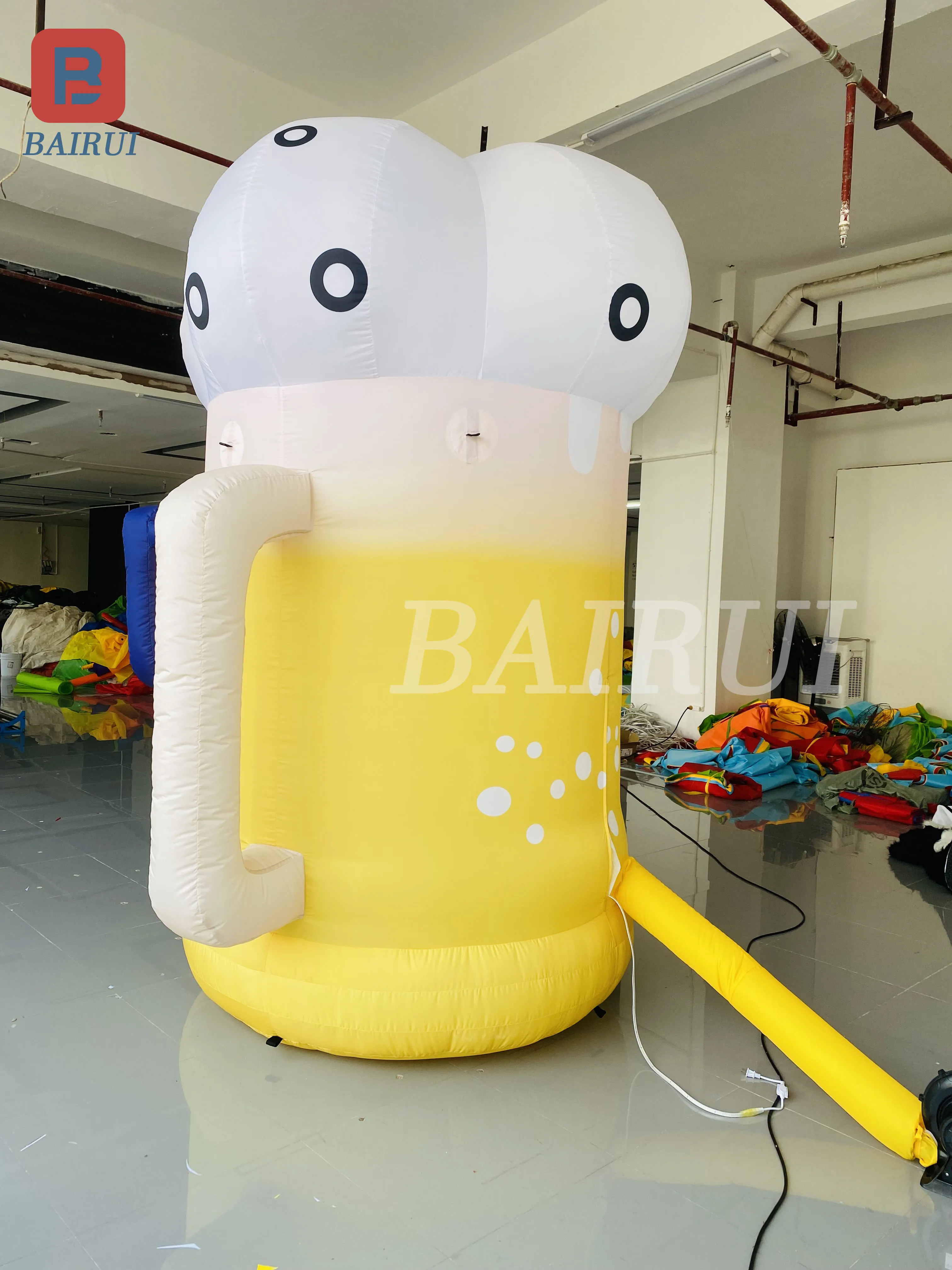 Giant inflatable beer mug model music festival activities exhibition advertisement decoration props can be customized size 5