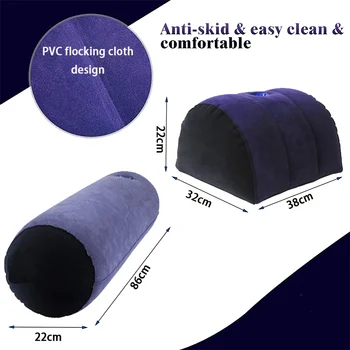 Inflatable Sex Pillow Woman Love Swing Sexual Cushion Multiple Body Position Support Sofa Furniture Couple Erotic Game Adult Toy 6