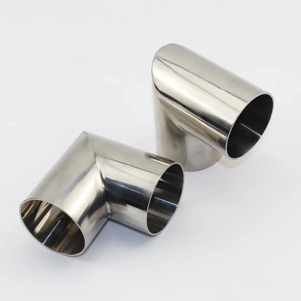 

1PCS 304 stainless steel 90 degree elbow welded Angle elbow joint inside and outside polishing